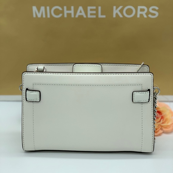 MICHAEL KORS RAYNE SM CROSSBODY OPTIC WHITE - Picture 5 of 16